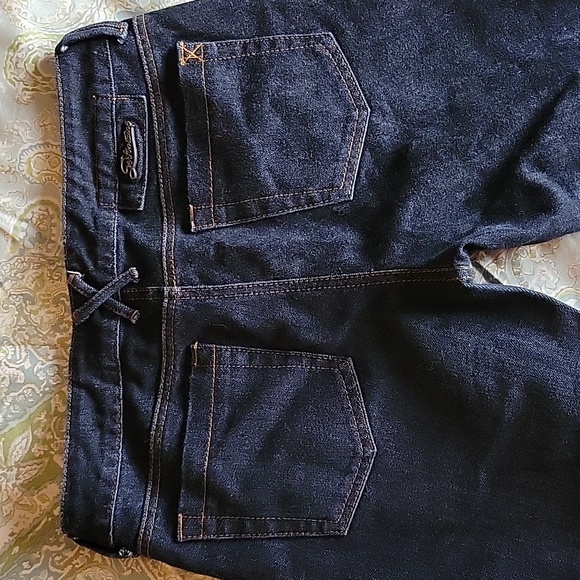 SERFONTAINE CALIFORNIA DARK WASH STRAIGHT LEG JEANS - Picture 7 of 11